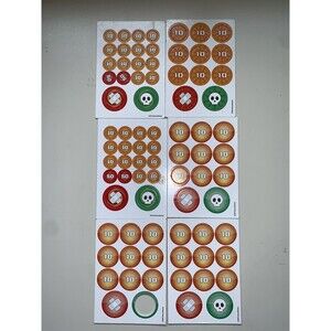 6 Pokémon TCG - XY BREAK: BREAKpoint Punchouts - Damage, Poison, & Burn Counters